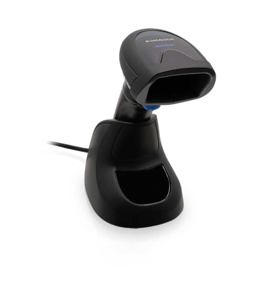 Datalogic Quickscan Lite 2500 2D Imager Kit W/ Coiled USB + Stand Blk