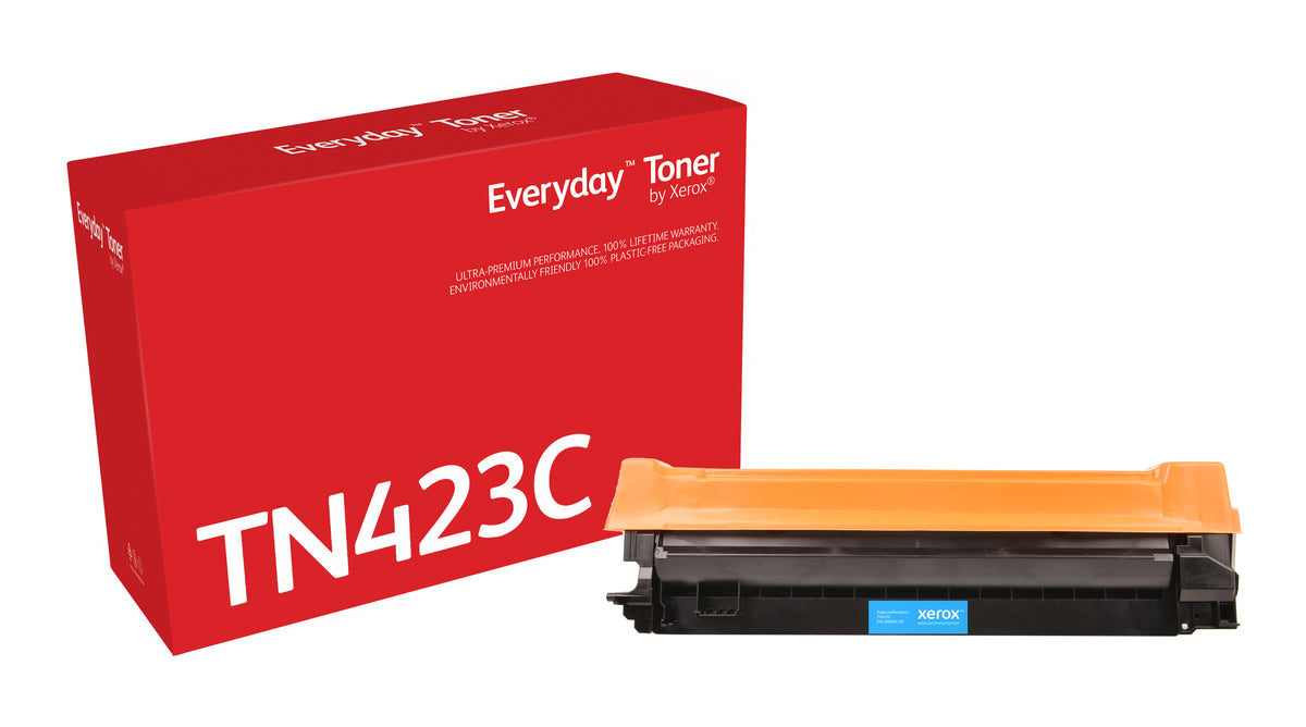 Xerox Everyday Cyan Toner Compatible With TN-421C High Capacity