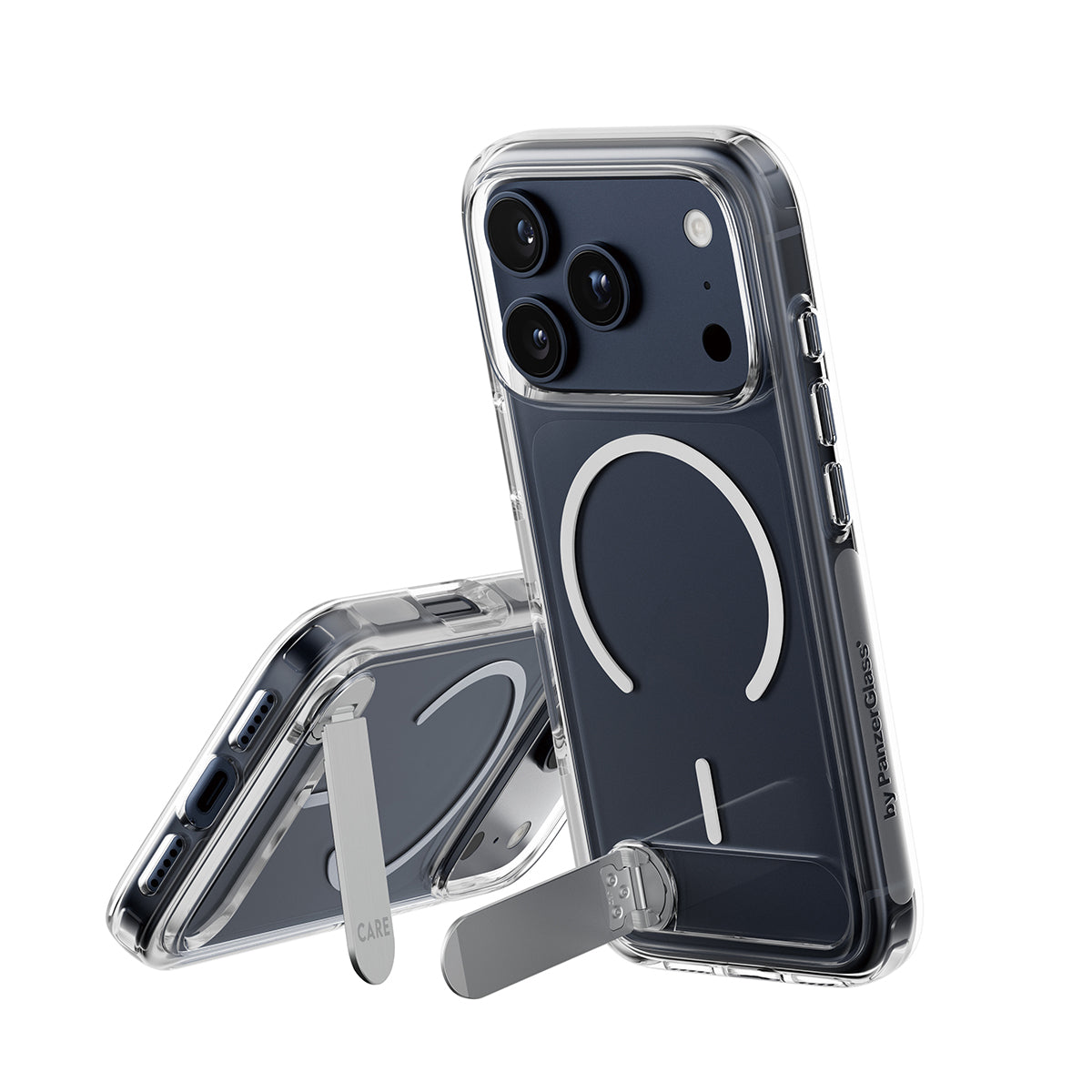 PanzerGlass CARE™ by PanzerGlass® Kickstand Case Transparent w. MagSafe iPhone 17 Pro