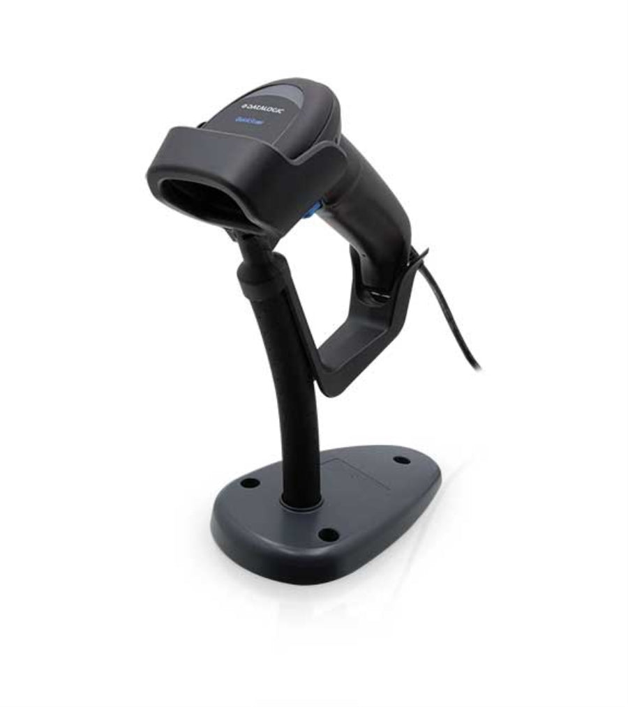 Datalogic Quickscan Lite 2500 2D Imager Kit W/ Coiled USB + Stand Blk