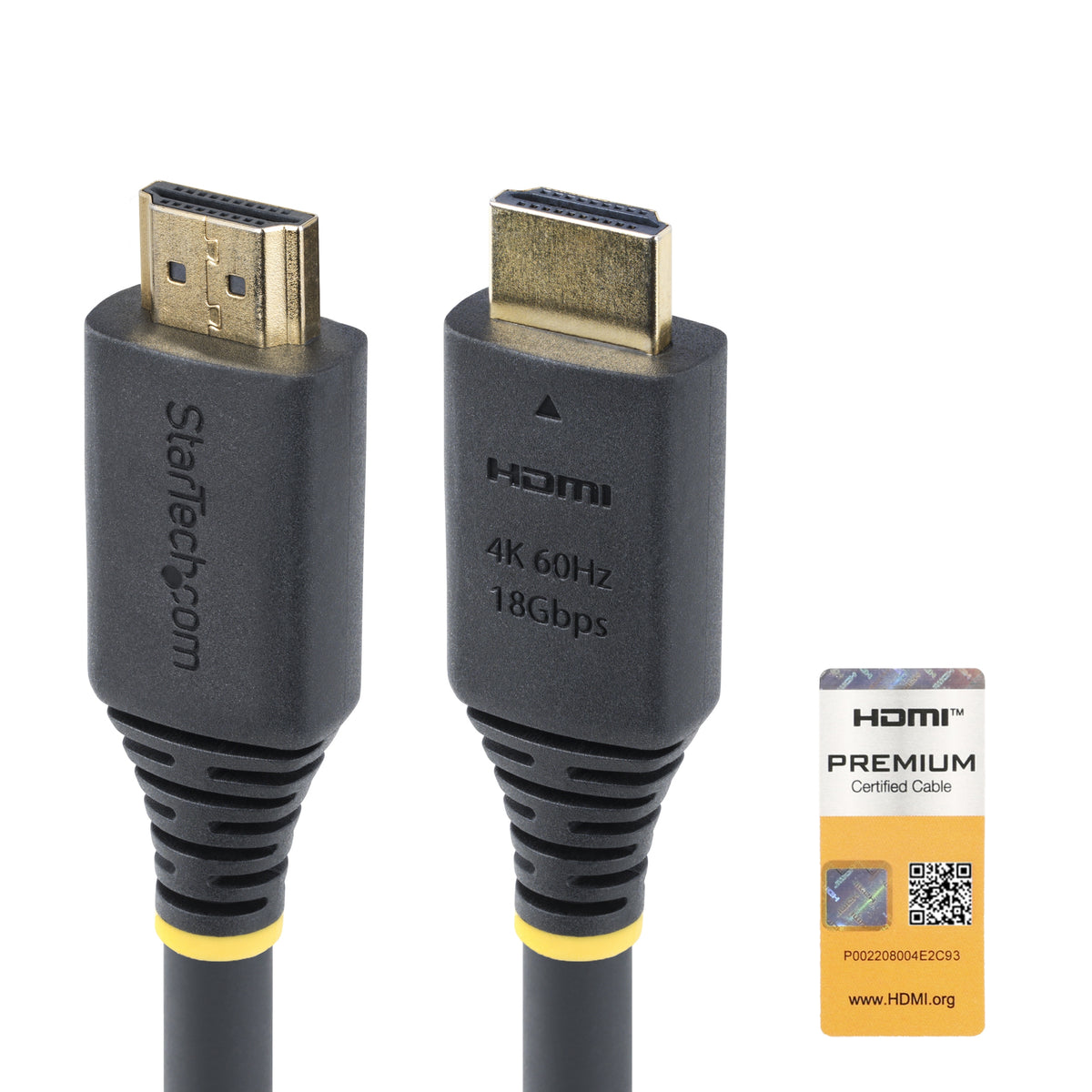 StarTech.com HDMI2-CABLE-4K60-15M