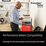 Xerox Everyday Black Toner by Xerox compatible with HP 415X (W2030X), High capacity