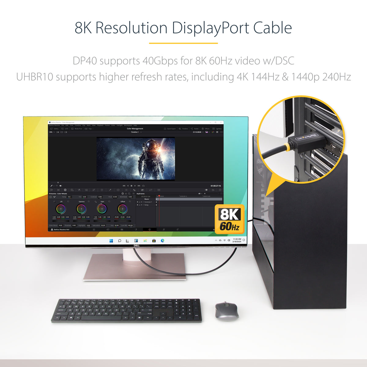 StarTech.com DP21-2M-DP40-CABLE