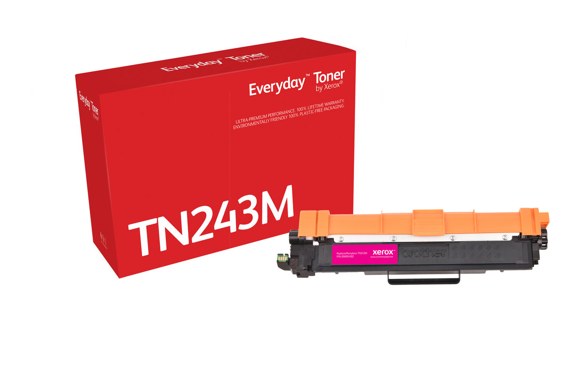 Xerox Everyday Magenta Toner by Xerox compatible with Brother TN-243M, Standard capacity