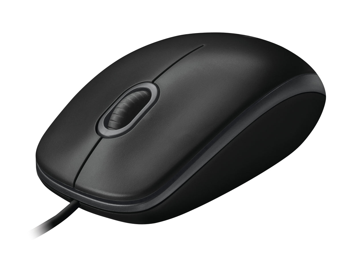 Logitech B100 Optical Mouse For Business Black