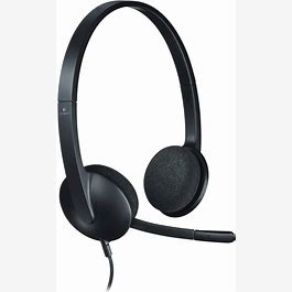 LOGITECH H340 USB COMPUTER HEADSET BLACK